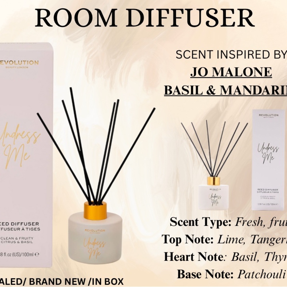 LIME AND BASIL Room Diffuser